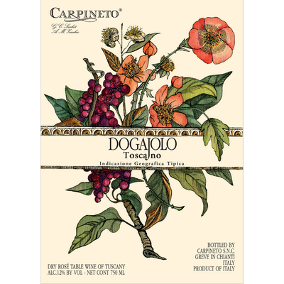 Carpineto Dogajolo Rosato Tuscany Sangiovese 750ml - Available at Wooden Cork