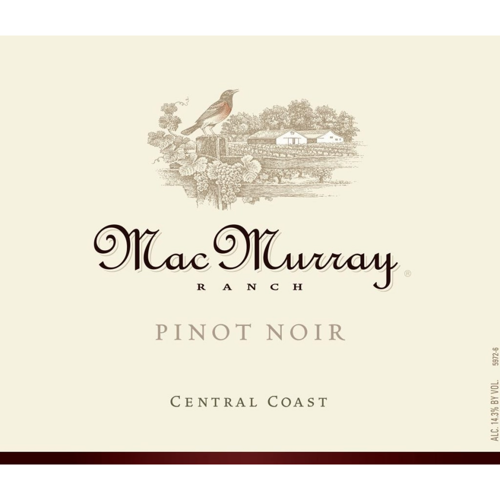 Macmurray Ranch Central Coast Pinot Noir 750ml - Available at Wooden Cork