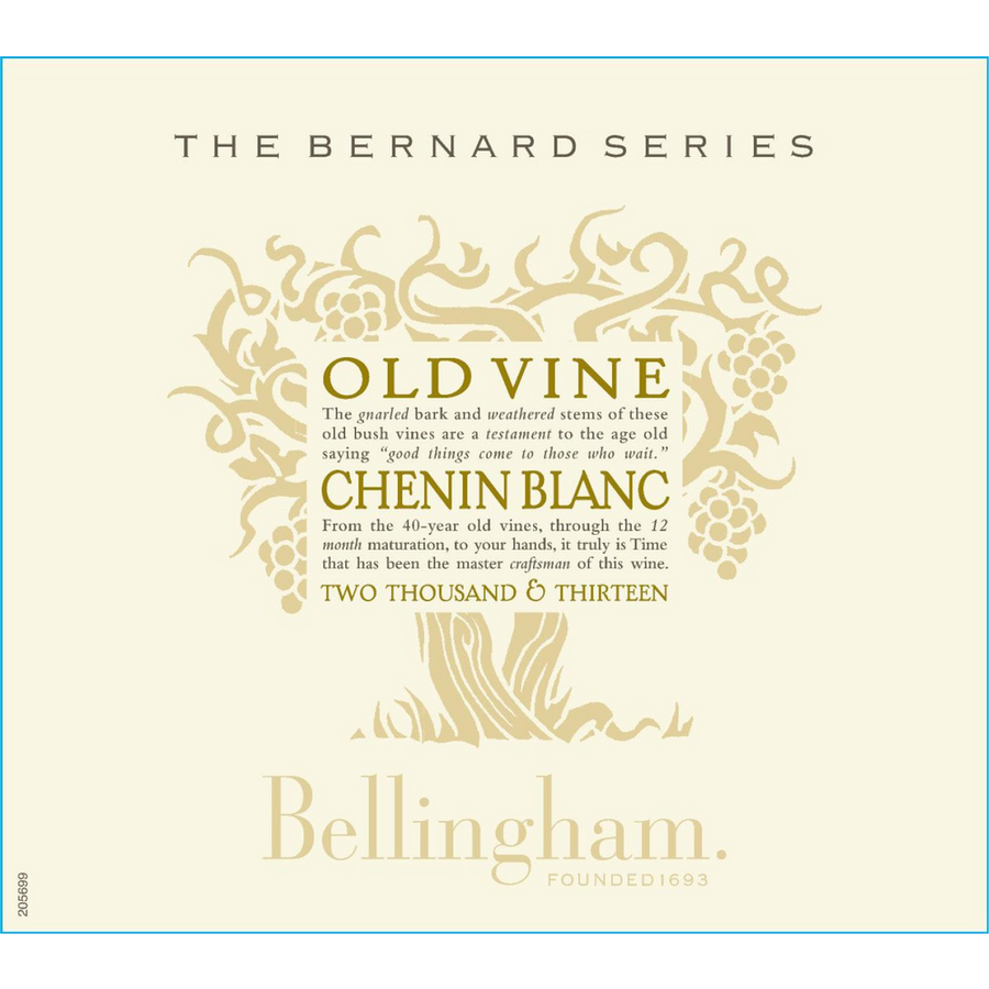 Bellingham The Bernard Series Coastal Region Old Vine Chenin Blanc 750ml - Available at Wooden Cork