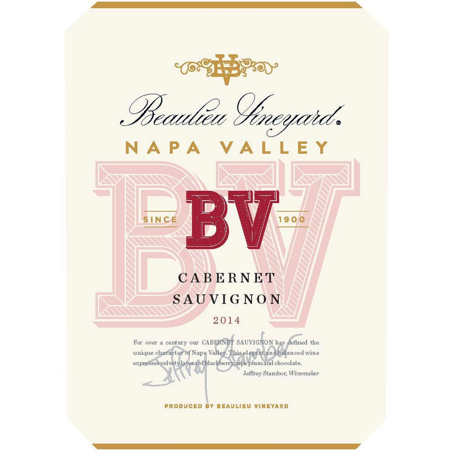Beaulieu Vineyard Napa Valley Cabernet Sauvignon 750ml - Available at Wooden Cork