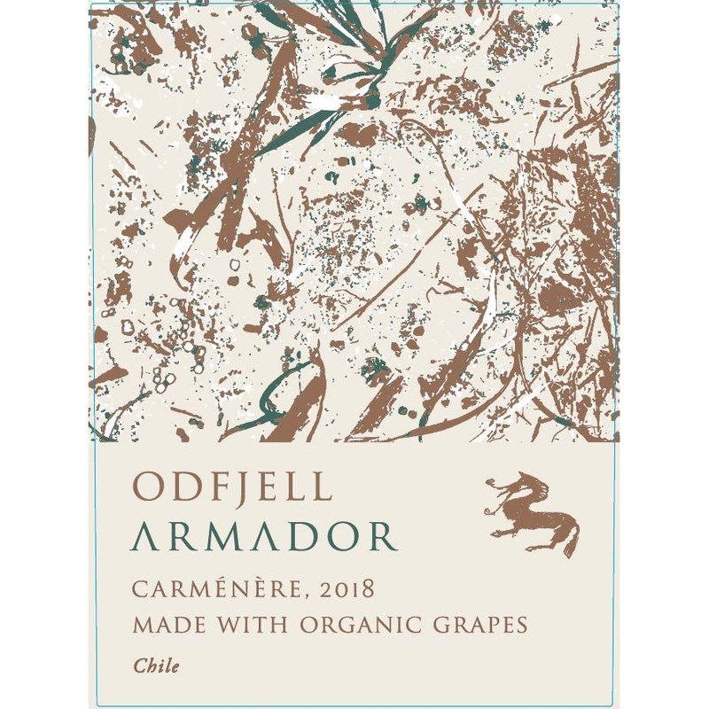 Odfjell Armador Organic Carmenere 750ml - Available at Wooden Cork