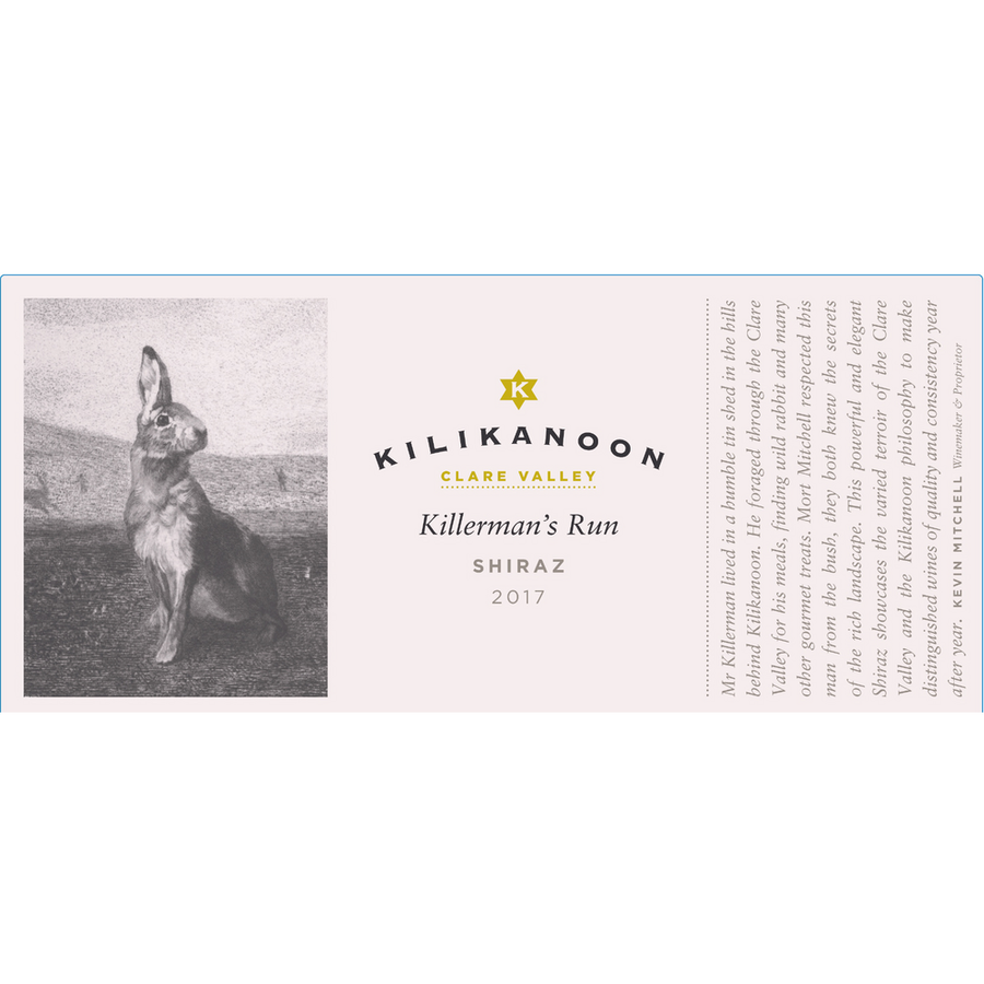 Kilikanoon Clare Valley Killerman's Run Shiraz 750ml - Available at Wooden Cork