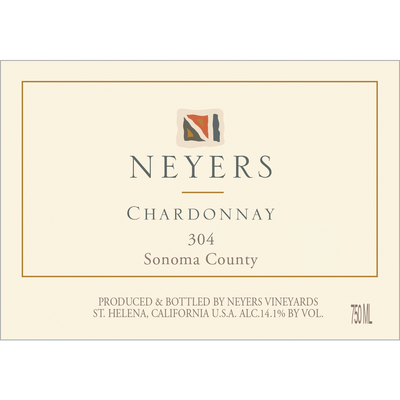 Neyers 304 Sonoma County Unoaked Chardonnay 750ml - Available at Wooden Cork