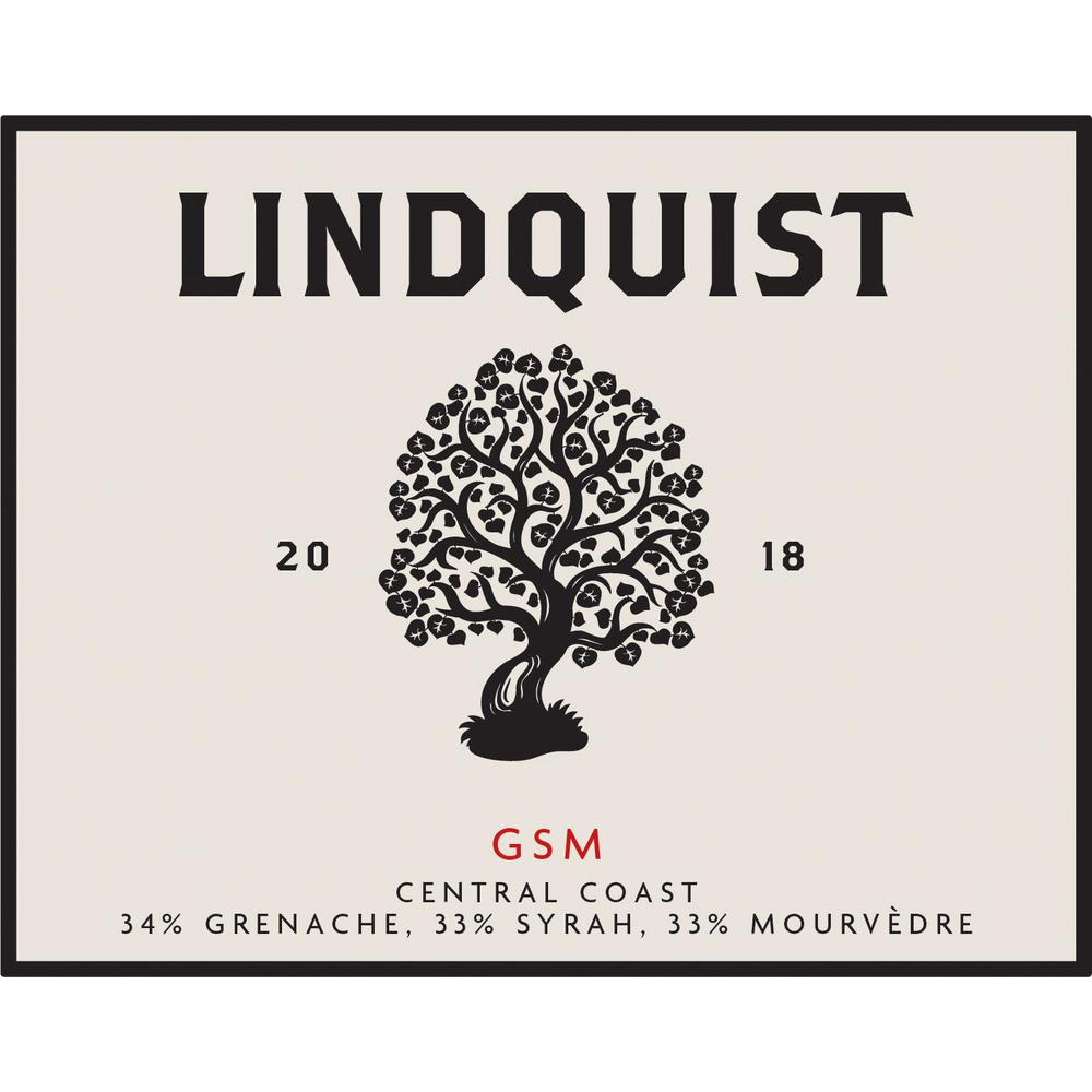 Lindquist Family Wines Central Coast GSM 750ml - Available at Wooden Cork