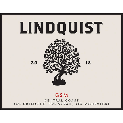 Lindquist Family Wines Central Coast GSM 750ml - Available at Wooden Cork