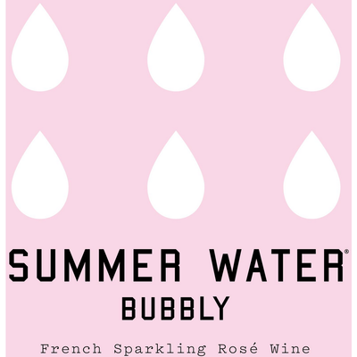Summer Water French Bubbly Sparkling Rose 750ml - Available at Wooden Cork