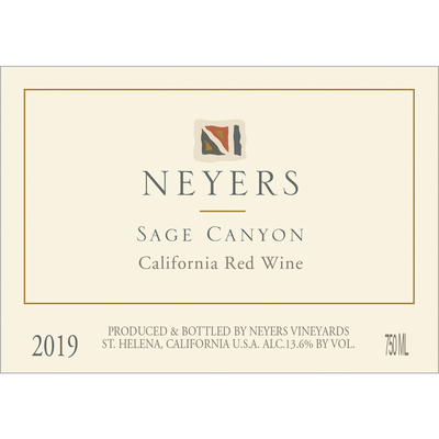 Neyers Sage Canyon California Rhone Red 750ml - Available at Wooden Cork