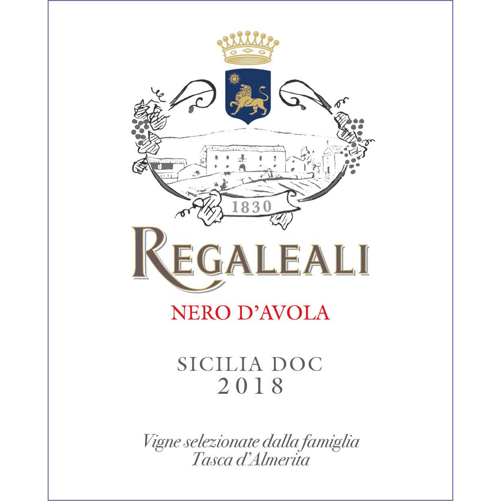 Tenuta Regaleali Nero D'Avola 750ml - Available at Wooden Cork