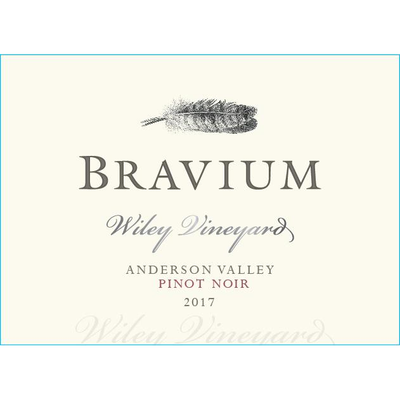 Bravium Wiley Pinot Noir 750ml - Available at Wooden Cork