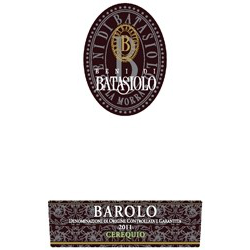 Batasiolo Barolo DOCG Cerequio Nebbiolo 750ml - Available at Wooden Cork