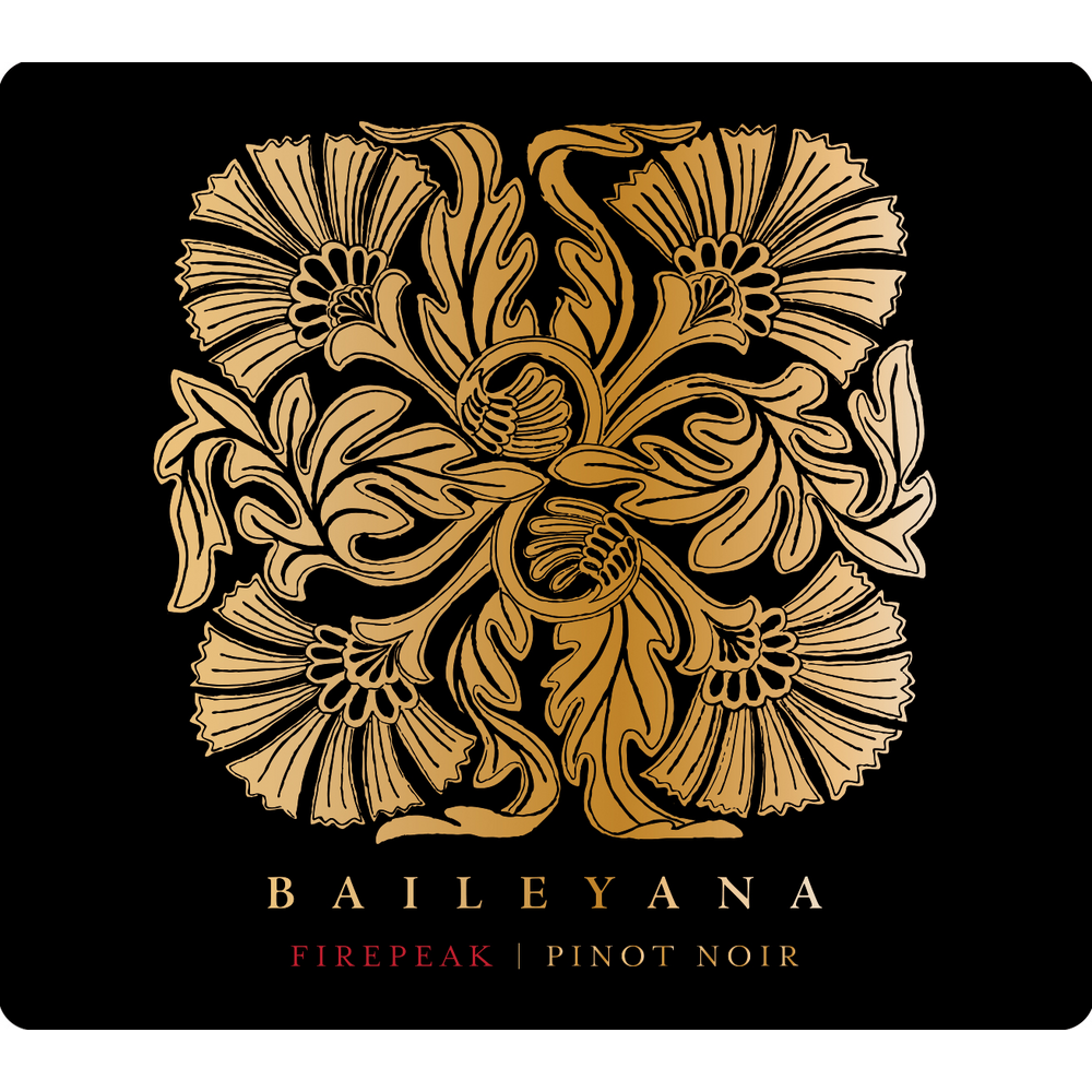 Baileyana Edna Valley Firepeak Pinot Noir 750ml - Available at Wooden Cork