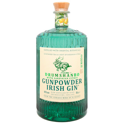 Drumshanbo Gunpowder Sardinian Citrus Irish Gin - Available at Wooden Cork