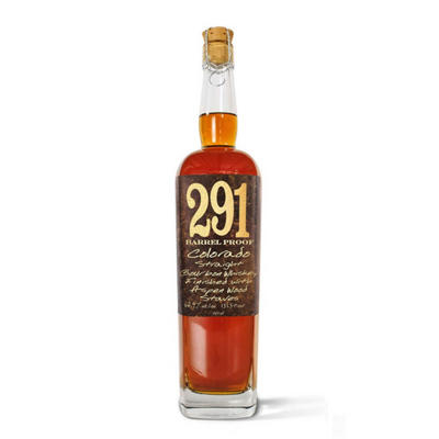 291 COLORADO STRAIGHT BOURBON WHISKEY BARREL PROOF - Available at Wooden Cork