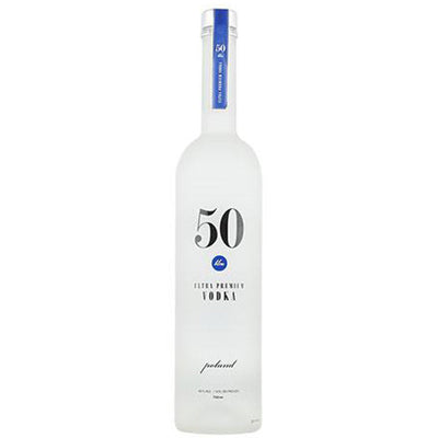 50 Bleu Vodka - Available at Wooden Cork