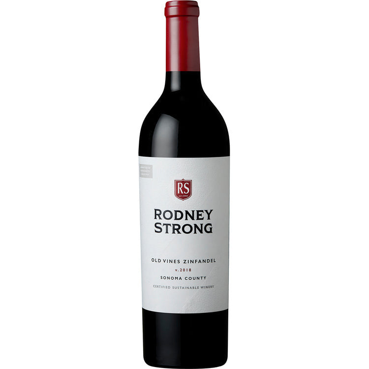 Rodney Strong Zinfandel Old Vines Sonoma County - Available at Wooden Cork