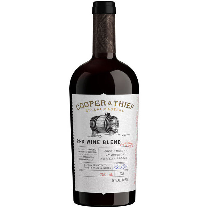 Cooper & Thief Red Wine Blend Bourbon Barrel Aged California - Available at Wooden Cork