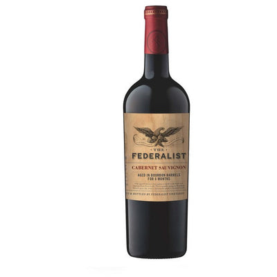 The Federalist Cabernet Sauvignon Aged In Bourbon Barrels For 6 Months Lodi - Available at Wooden Cork
