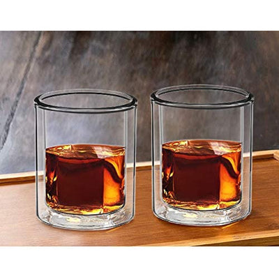Double Wall Manhattan Style Glass Set - Available at Wooden Cork