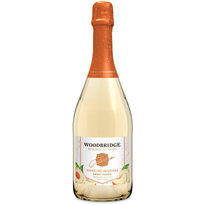Woodbridge Sparkling Infusions Sweet Peach California - Available at Wooden Cork