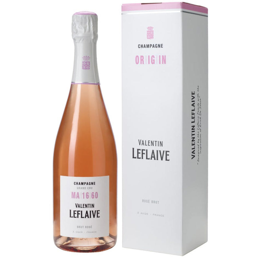 Valentin Leflaive Champagne Brut Rose W/ Gift Carton - Available at Wooden Cork