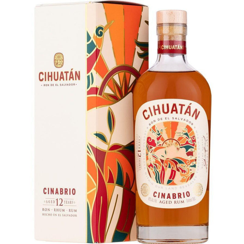 Cihuatan 12 Year Old Cinabrio Aged Rum - Available at Wooden Cork