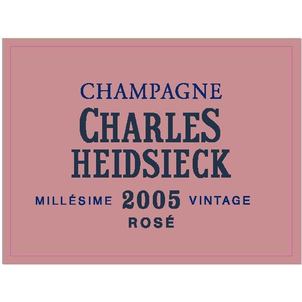 Charles Heidsieck Champagne Rosé Millésime (2005) - Available at Wooden Cork