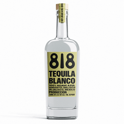 818 Blanco Tequila - Available at Wooden Cork