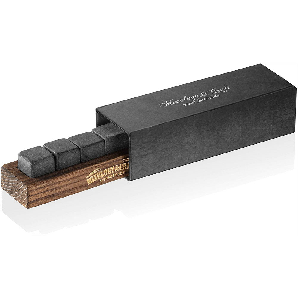 Whiskey Stones Gift Set – Wooden Cork
