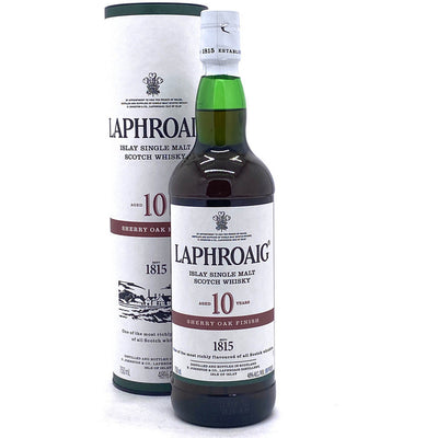 Laphroaig 10 Years Old Sherry Oak Finish Islay Scotch Whisky - Available at Wooden Cork