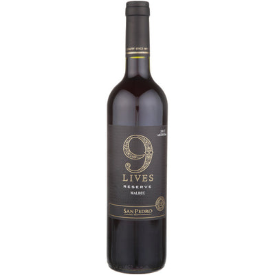 9 Lives Malbec Reserve Argentina - Available at Wooden Cork