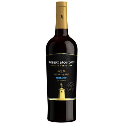 Robert Mondavi Private Selection Merlot Aged In Rum Barrels Monterey County - Available at Wooden Cork