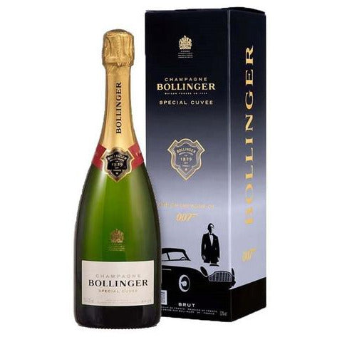 Bollinger Brut Special Cuvée James Bond Champagne - Available at Wooden Cork