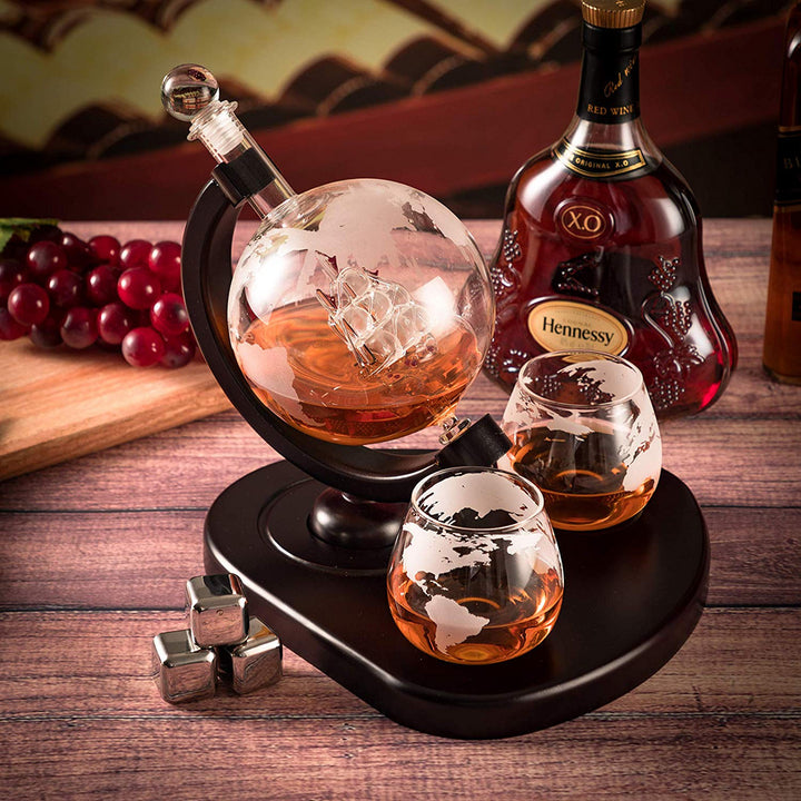 Whiskey Decanter Set - Available at Wooden Cork