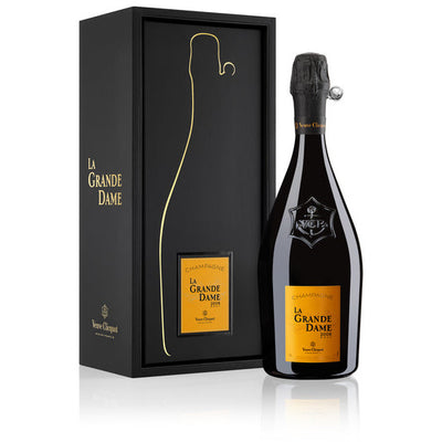 Veuve Clicquot Champagne Brut La Grande Dame W/ Gift Box - Available at Wooden Cork