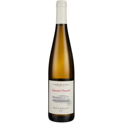 Carmel Winery White Riesling Kayoumi Vineyard Upper Galilee - Available at Wooden Cork