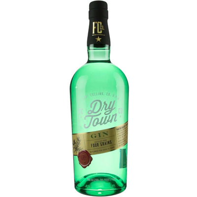 Dry Town Dry Gin Distilled From Four Grain - Available at Wooden Cork