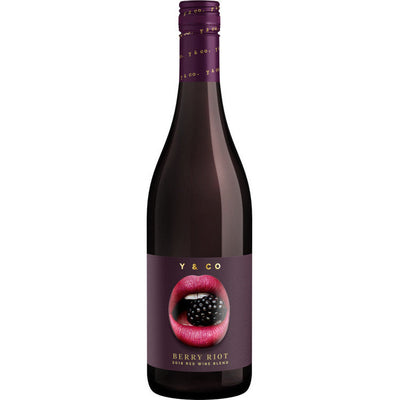 Y & Co Red Wine Berry Riot California - Available at Wooden Cork
