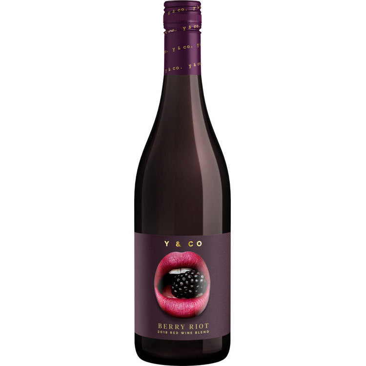 Y & Co Red Wine Berry Riot California - Available at Wooden Cork