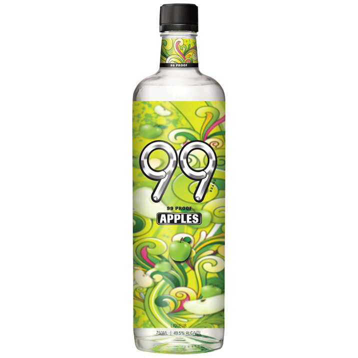 99 Brand Apple Schnapps 750ml - Available at Wooden Cork