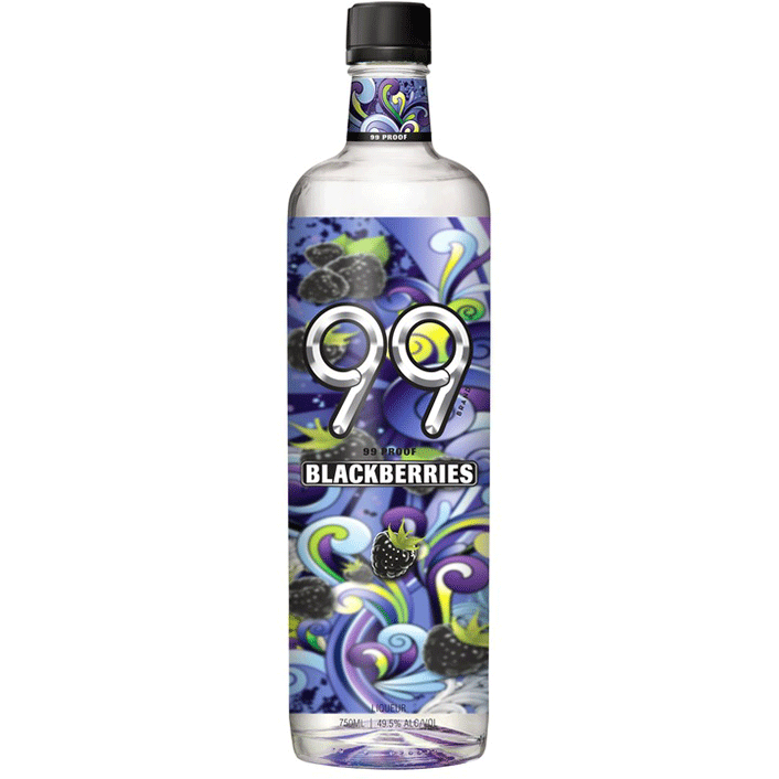 99 Brand Blackberries Schnapps 750ml - Available at Wooden Cork