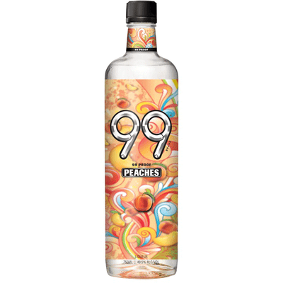 99 Brand Peaches Schnapps 750ml - Available at Wooden Cork