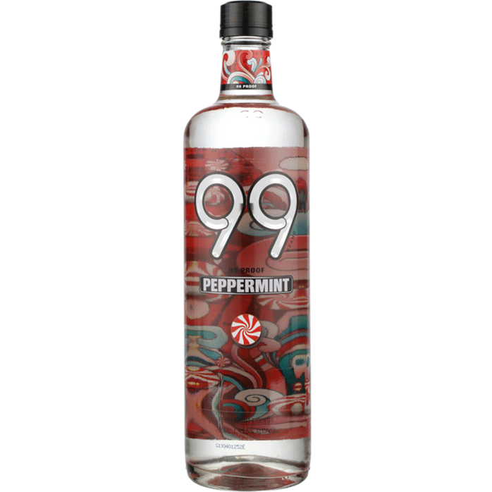 99 Brand Peppermint Schnapps 750ml - Available at Wooden Cork