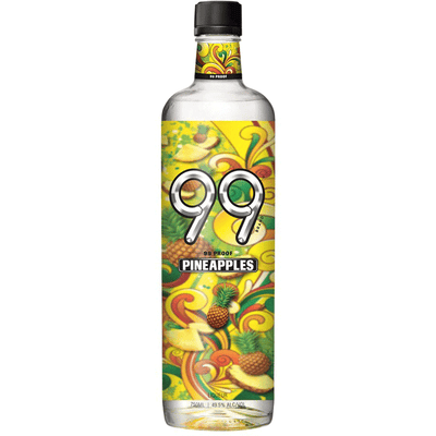 99 Brand Pineapple Schnapps 750ml - Available at Wooden Cork