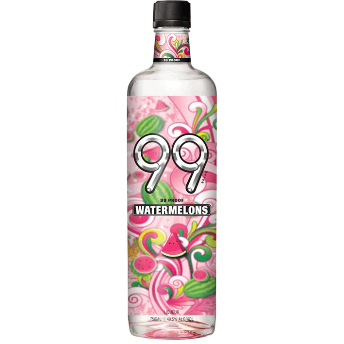 99 Brand Watermelons Schnapps 750ml - Available at Wooden Cork