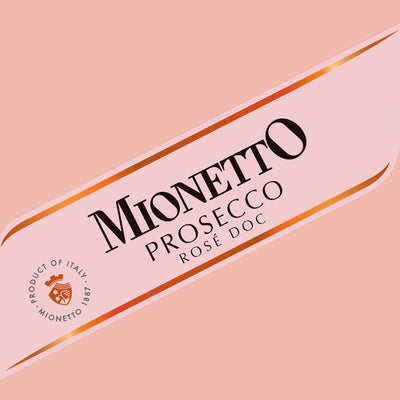 Mionetto Prosecco Rose Extra Dry Prestige Collection - Available at Wooden Cork