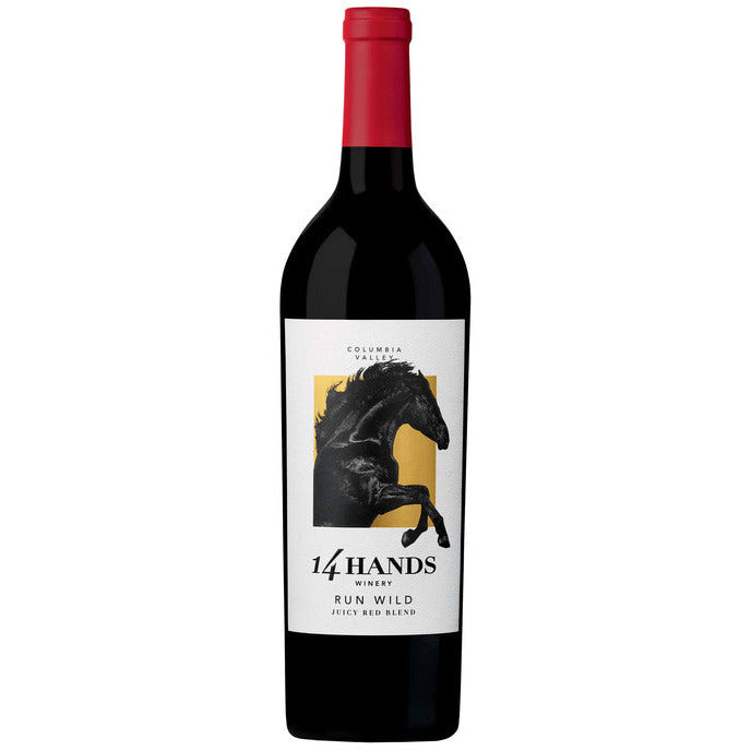 14 Hands Juicy Red Blend Run Wild Columbia Valley - Available at Wooden Cork