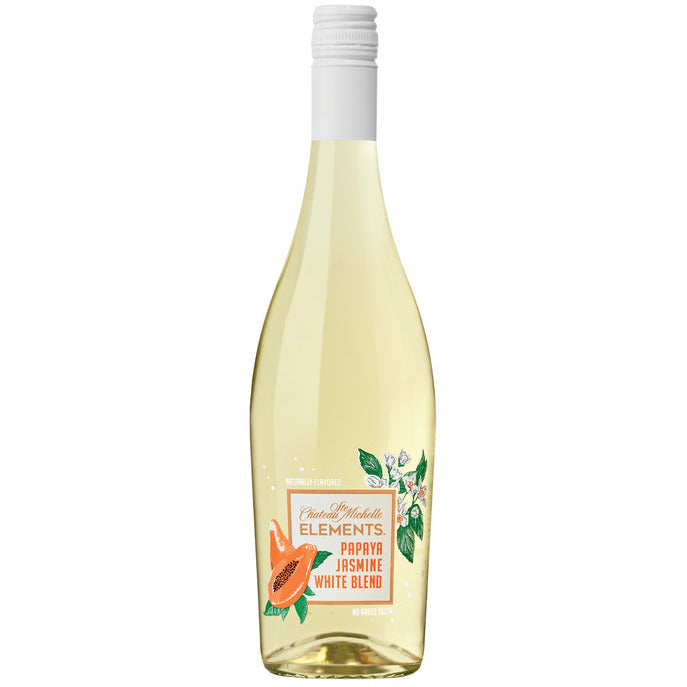 Chateau Ste. Michelle Elements Papaya Jasmine White Blend - Available at Wooden Cork