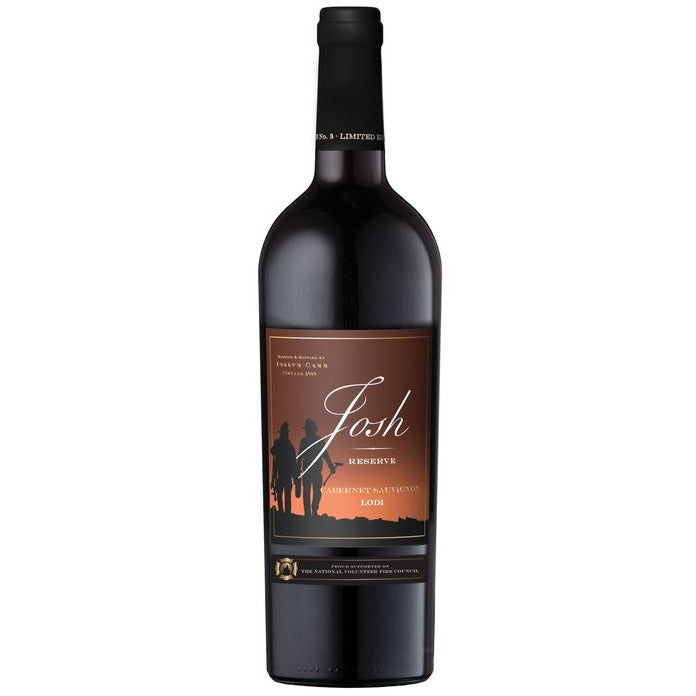 Josh Cellars Cabernet Sauvignon Reserve Nvfc The National Volunteer Fire Council Label Lodi - Available at Wooden Cork