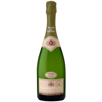 Veuve Du Vernay Brut Made With Organic Grapes France - Available at Wooden Cork