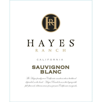Hayes Ranch Sauvignon Blanc California - Available at Wooden Cork
